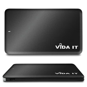 Slim Power Bank Carica Batterie Portatile Esterno + 2 adattatori Per Cellulare - Foto 1 di 9