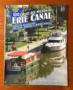 100 Must See Miles On The Erie Canal Travel Brochure - Imagen 1 de 1