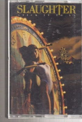 slaughter stick it to ya cassette  - Image 1 of 2