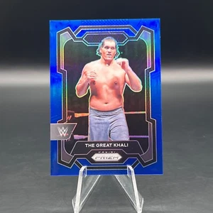 The Great Khali 2024 Panini Prizm WWE #164 Blue Prizm /199 - Picture 1 of 2