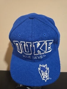 Vintage Duke CAP BOY Sports Specialties Logo Athletic Nfl Rare Blue Devils WOOL - Picture 1 of 9