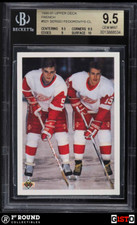 Sergei Fedorov BGS 9.5: 1990-91 Upper Deck French Young Guns CL Garpenlov POP 3