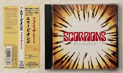 Scorpions - Face The Heat + 2 Bonus Tracks (Original Japan CD w/OBI) PHCR-1218 — 第 1/3 张图片