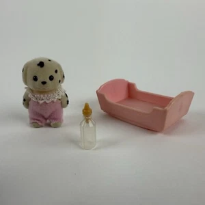 Figura Sylvanian Families Kennelworth Familia Dálmata Baby Dot de Tomy Rara - Imagen 1 de 5