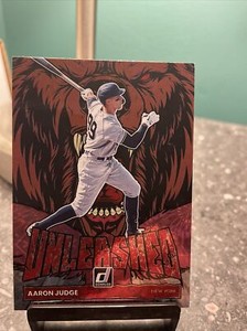 2022 Panini Donruss - Unleashed Pink Fireworks #UL-12 Aaron Judge