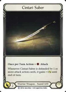 1x Cintari Saber - NM - History Pack Vol. 1 - Flesh and Blood Rare - Picture 1 of 1