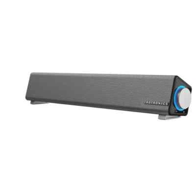 Mini Soundbar Wired Speaker For TV/Computer/Phone W/Mic jack - Image 1 of 4