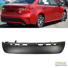 For 2020-2021 Toyota Corolla LE XLE Black Rear Bumper Lower Valance Cover