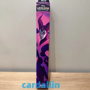 Alfombra de juego de cartas china Disney Lorcana 2025 Maléfica sellada - Imagen 1 de 4