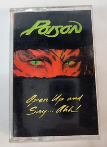 Poison Open Up And Say Ahh Cassette Tape 1988 Capitol C4-48493 - Picture 1 of 2