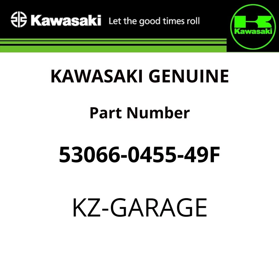 KAWASAKI Genuine KX85 OEM SEAT GREEN COMPLETE OEM SEAT 53066-0455-49F NEW Foto 1 de 1