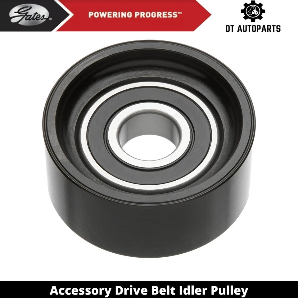 For 2002-2010 Nissan Platina 1.6L L4 GAS Accessory Drive Belt Idler Pulley Gates - Image 1 of 4