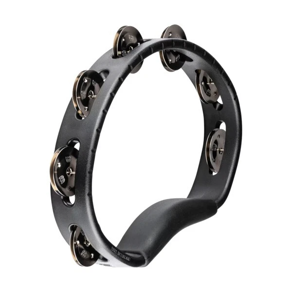 MEINL HTBK Tambourine ❘ ABS Tamburin & Edelstahl-Schellen ❘ Schwarz - Bild 1 von 1