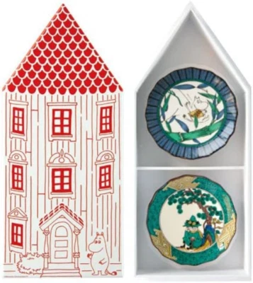 【Set of 5】MOOMIN × amabro Kutani ware bean dish box set GOSAI JAPAN New