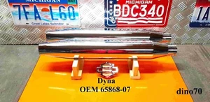 Harley Davidson terminali di scarico originali Dyna OEM 65868-07 - Foto 1 di 16