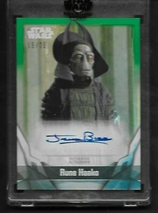 Autógrafo verde firma de Jerome Blake Topps 2021 runa Haako 15/25 - Imagen 1 de 2