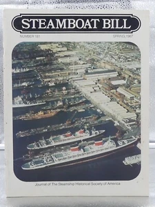 Steamboat Bill Magazine Journal Of Steamship Historical Spring 1987 Number 181 - Picture 1 of 2