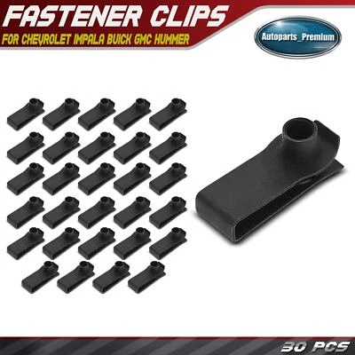30 piezas clips de retención de tuerca en U extruida de metal enchapado M8-1.25 para Chevrolet Buick Foto 1 de 4
