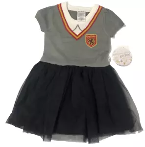 Harry Potter Kleinkind Mädchen Cosplay Pullover Kleid, 2-lagiger Tüllrock Größe 3T - Bild 1 von 14