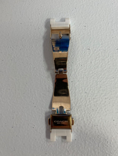 Orologio da donna Movado Coach Preston Fibbia con Cinturino in Ceramica Bianca 14503263