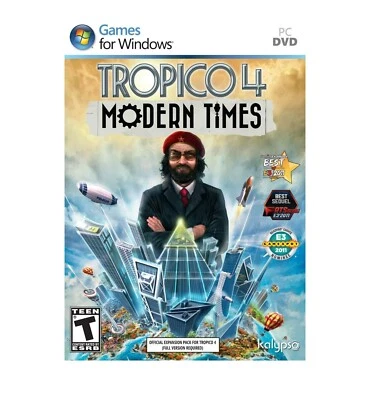 Lot Tropico 4 (new) & Trooico 3 (used) Expansion Pack Vide Games For PC/windows - Image 1 of 4