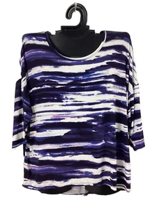 Neu mit Etikett Kleid Barn Übergröße Oberteil 3/4-Ärmel Stretch Batik neu - Bild 1 von 11