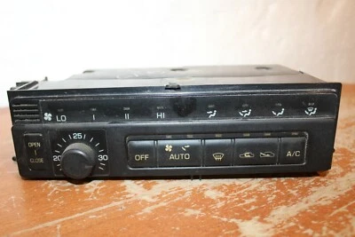 89-92 Toyota Cressida Heater Climate Control Temperature OEM A/C Open/Close Unit Foto 1 de 4