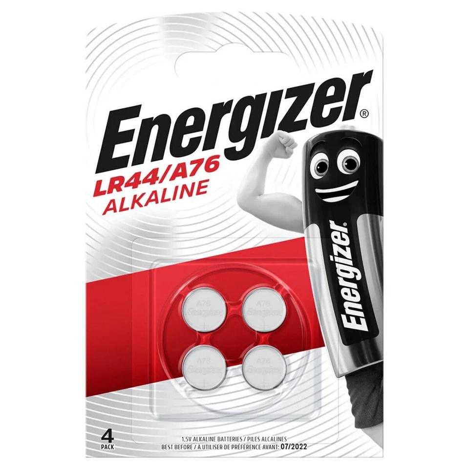 Energizer AG13 0,15Ah 1,5V Alkali-Mangan Knopfzelle - 4 Stück