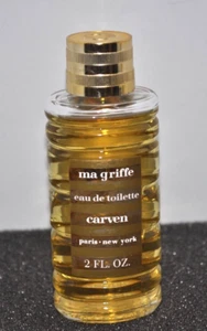 VINTAGE MA GRIFFE CARVEN PARIS New York EAU DE COLOGNE 2 Fl. OZ SPLASH PERFUME - Picture 1 of 6