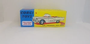 Corgi Toys Ford Thunderbird Open Sports Reprobox #215 S - Zdjęcie 1 z 1
