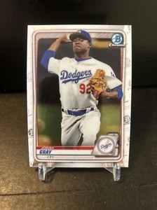 Bowman Chrome Prospects 2020 Josiah Gray novato Los Angeles Dodgers #BCP-48 - Imagen 1 de 2