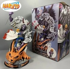 27cm Naruto Anime Figure Gk Namikaze Minato Action Figurine Yondaime Hokage Pvc