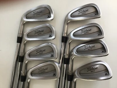 titleist dci 990 #3-pw iron heads set left handed lh irons - Image 1 of 4