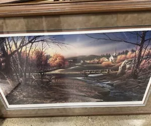 "Indian Summer" Firmato Edizione Limitata Arte di Terry Redlin. 1988. - Foto 1 di 5
