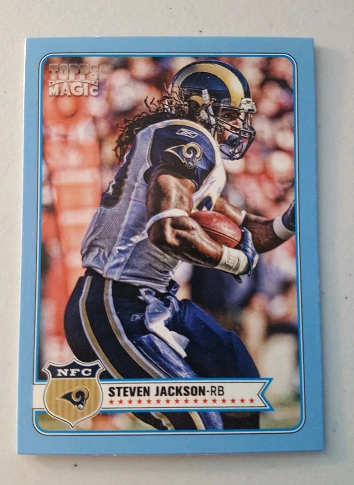 Tarjeta Steven Jackson 2012 Topps Magic Blue Mini Rams #40 *620* Foto 1 de 1