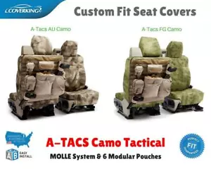 Seat Covers A-Tacs Camo Tactical For Jeep Wrangler TJ Custom Fit - Picture 1 of 10