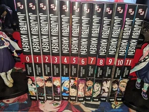 **NEU** JUJUTSU KAISEN 0 bis 16 * ENGLISCHER MANGA * 17 Bücher **USA-Druck** - Bild 1 von 6