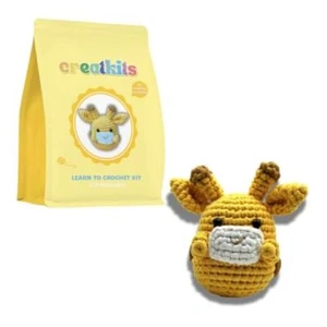 Easy Crochet Kit for Beginners Animals - Learn to Crochet Kits for Beginners - - Picture 1 of 8