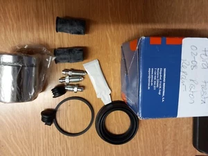 BREMSSATTEL NEUAUFBAU REPARATURSATZ KOLBEN VORNE passt für: FORD FIESTA 00-08 258MM SCR0030A - Bild 1 von 3