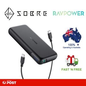 RAVPower 20000mAh 60W USB-C PD 3.0 Power Bank Portable Charger External Battery