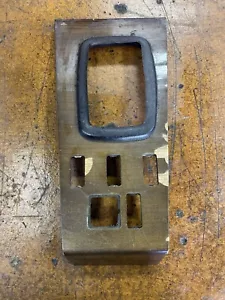 Mercedes W123 300CD Coupe Zebrano Wood Trim Shifter Surround Bezel - Picture 1 of 5