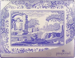SPODE BLAU ITALIENISCH 6 TISCHSETS (VON PIMPERNEL) NEU/VERPACKT - Bild 1 von 1