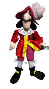 Disney Store Captain Hook Plush 18'' New With Tag - Picture 1 of 2