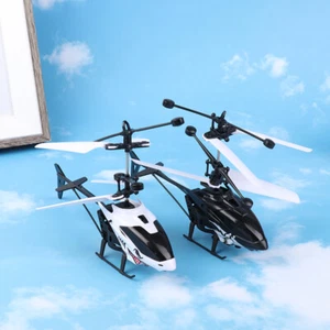 Remote Control Helicopter Mini Drone Rechargeable Fall Resistant Induction - Photo 1 sur 14