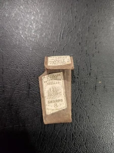 Vintage H. Milward & Sons Patent Helix Needles No. 8 SHARPS - Picture 1 of 4