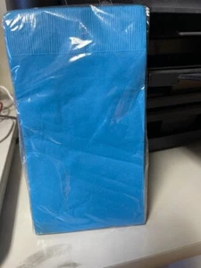 Creative Converting Touch of Color Turquoise 16ct. 3-Ply Guest Napkins New!!!! - Picture 1 of 2