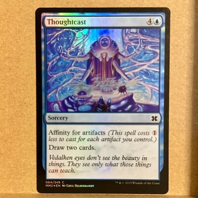MTG ~ FOIL ~ Thoughtcast ~ MM2 Modern Masters 2015 ~ #064/249 ~ English - Image 1 of 4
