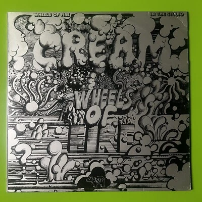 Cream ‎– Wheels Of Fire - In The Studio LP Rock Eric Clapton Blues Psychedelic x Foto 1 de 4