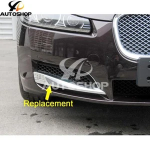 Blade RH Right Front Bumper Outer Grille Chrome Trim Fit For 2012-2015 Jaguar XF - Picture 1 of 8