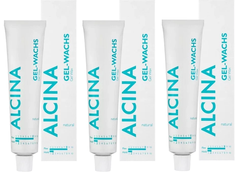 3x Alcina Gel Wachs Natural 60 ml - Bild 1 von 1